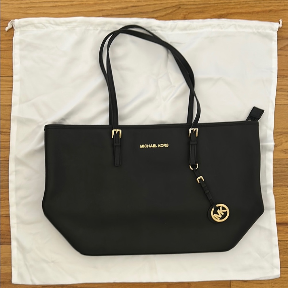 Michael Kors Black Tote Bag
